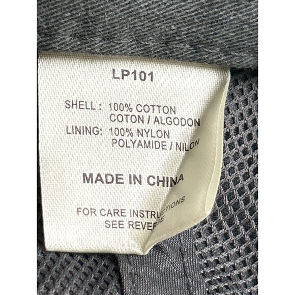 Adams Gray Baseball Cap/Hat Embroidered One Turtle At A Time W/ Leather Strap - Picture 6 of 6